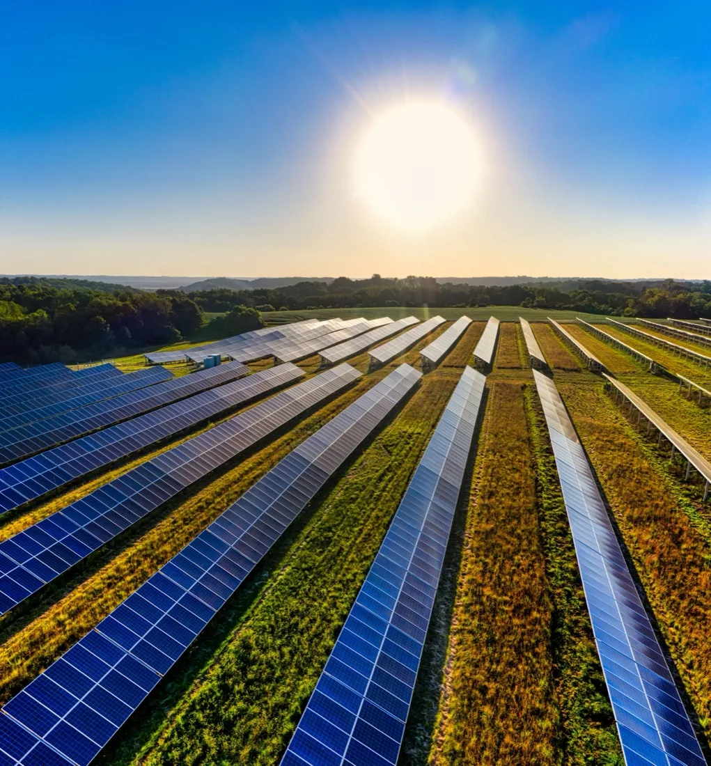 Solar site from the air